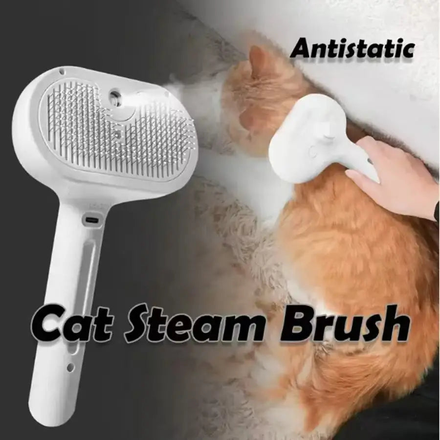 Steam Spray Dog Grooming Brush Unique Steam Brush For Dogs Luxury Grooming Brush Dog Steam Brush