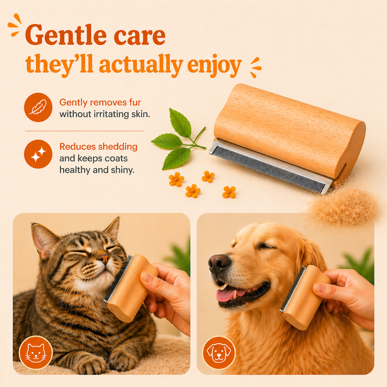 Pet Hair Removal Comb