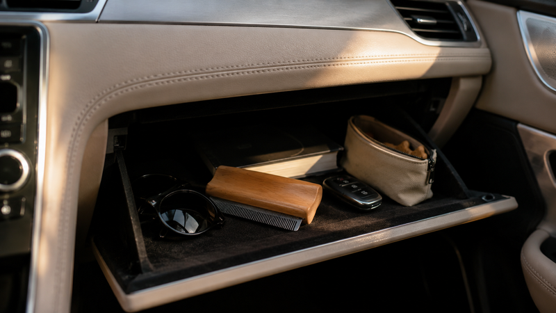 The grooming kit that fits in your glove box