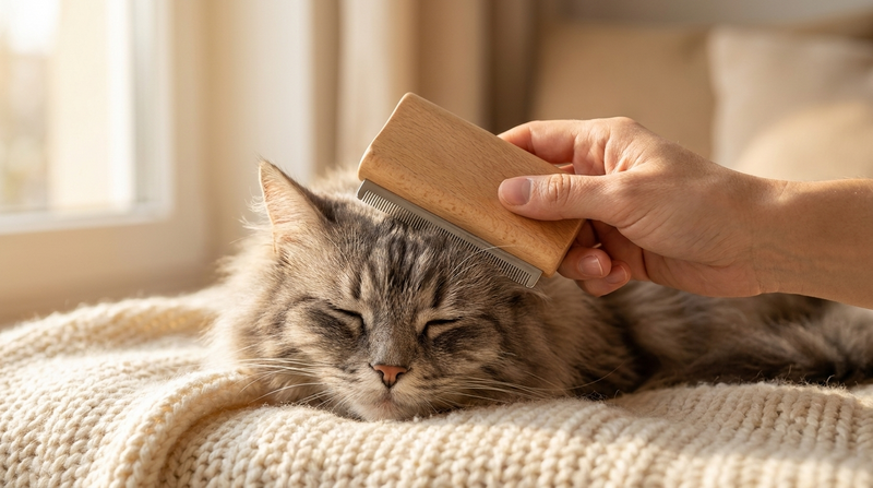 Yes, your cat will let you brush them: here's how